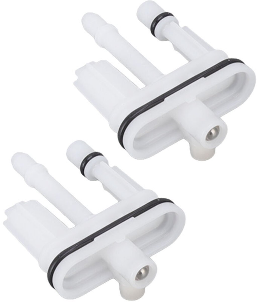 Twee complete sets kunststof carburateursproeiers, draagbaar, eenvoudig te installeren en te verwijderen, geschikt geschikt voor accessoires geschikt voor grasmaaiers.