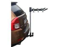Fietsendrager Trekhaak - Fietsdrager Aanhanger - Fietsen Vervoeren - Trekhaak Compatibel - Max 65 kg - Zwart