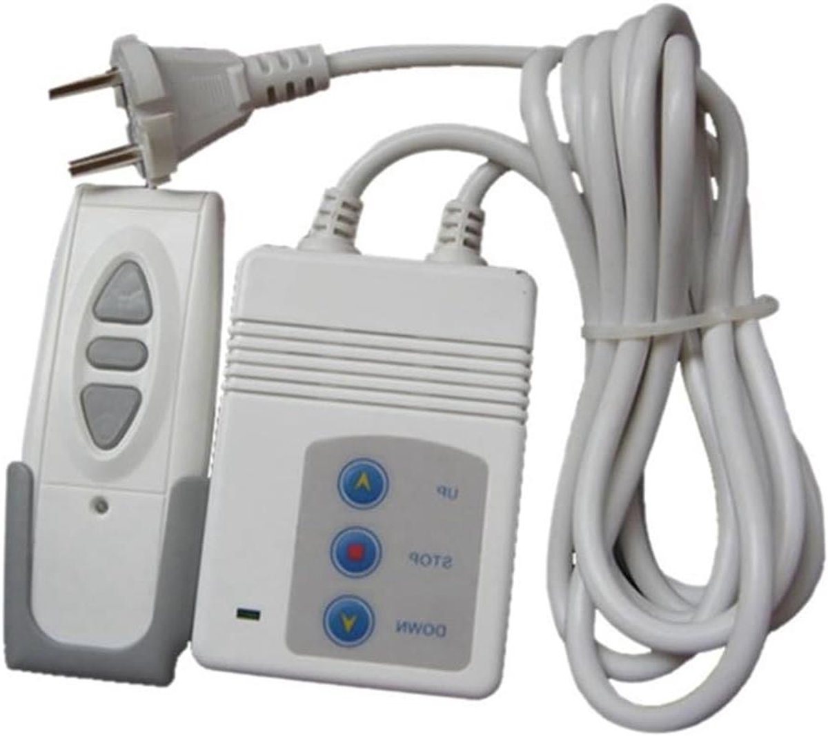 Afstandsbediening Controller - Schakelaar Ontvanger - Projectiescherm Besturen - Lange Afstand Overdracht - 433MHz Frequentie - Grijs