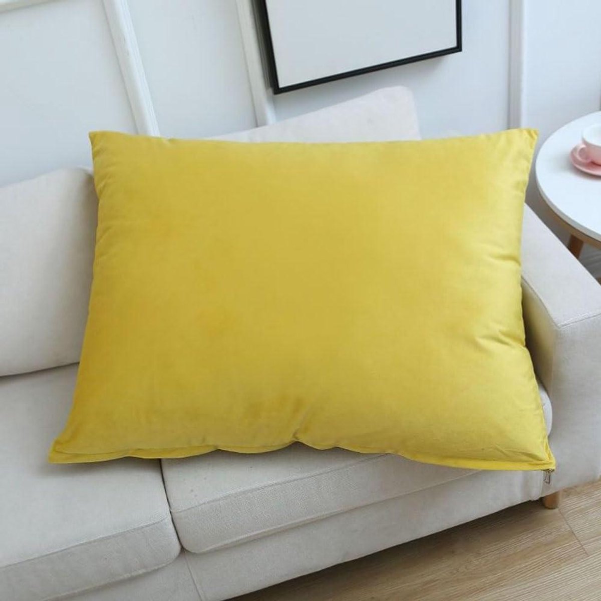 Fluwelen Kussenhoezen - Decoratieve Hoezen - Bank en Bed - Dubbelzijdig Ontwerp - 30x50 cm