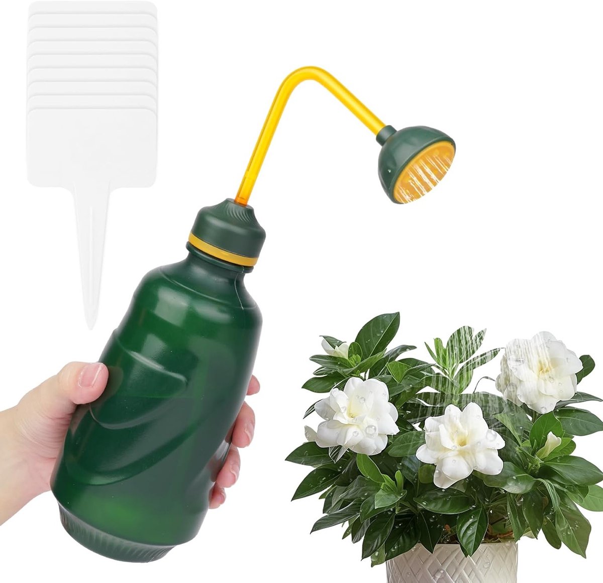 Lichte en duurzame gieter van 450ML voor binnenplanten, succulenten en cactussen - gemakkelijk te hanteren en perfect voor water geven