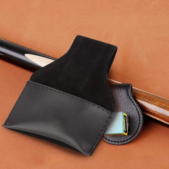 Dailygoody - Snooker Chalk Holder - Billiard Chalk Houder - Handig en Draagbaar - Zwart - Pool Chalk Organizer - Ideaal voor Snooker en Pool - Compact van Merkloos — afbeelding 5