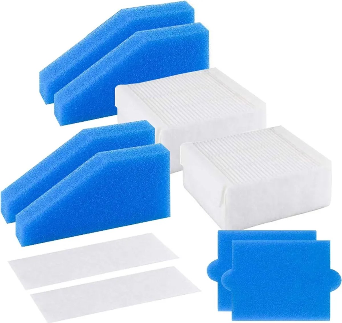Geschikt voor de Thomas Aqua+ serie stofzuigers bevat de vervangingsset 5 filters.