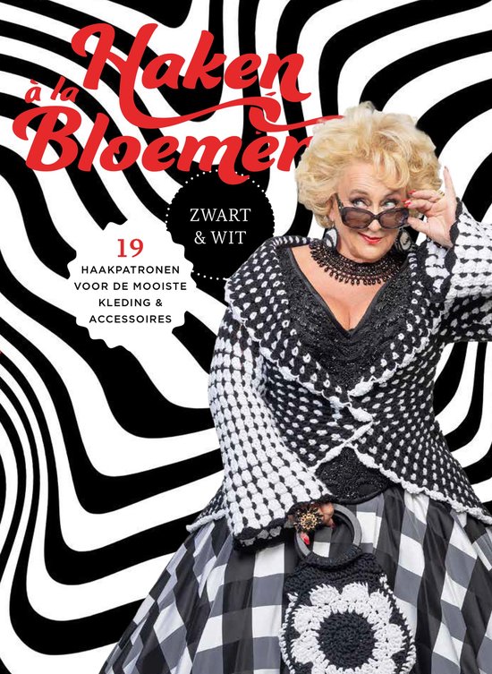 Haken à la Bloemen - Zwart en wit - cover