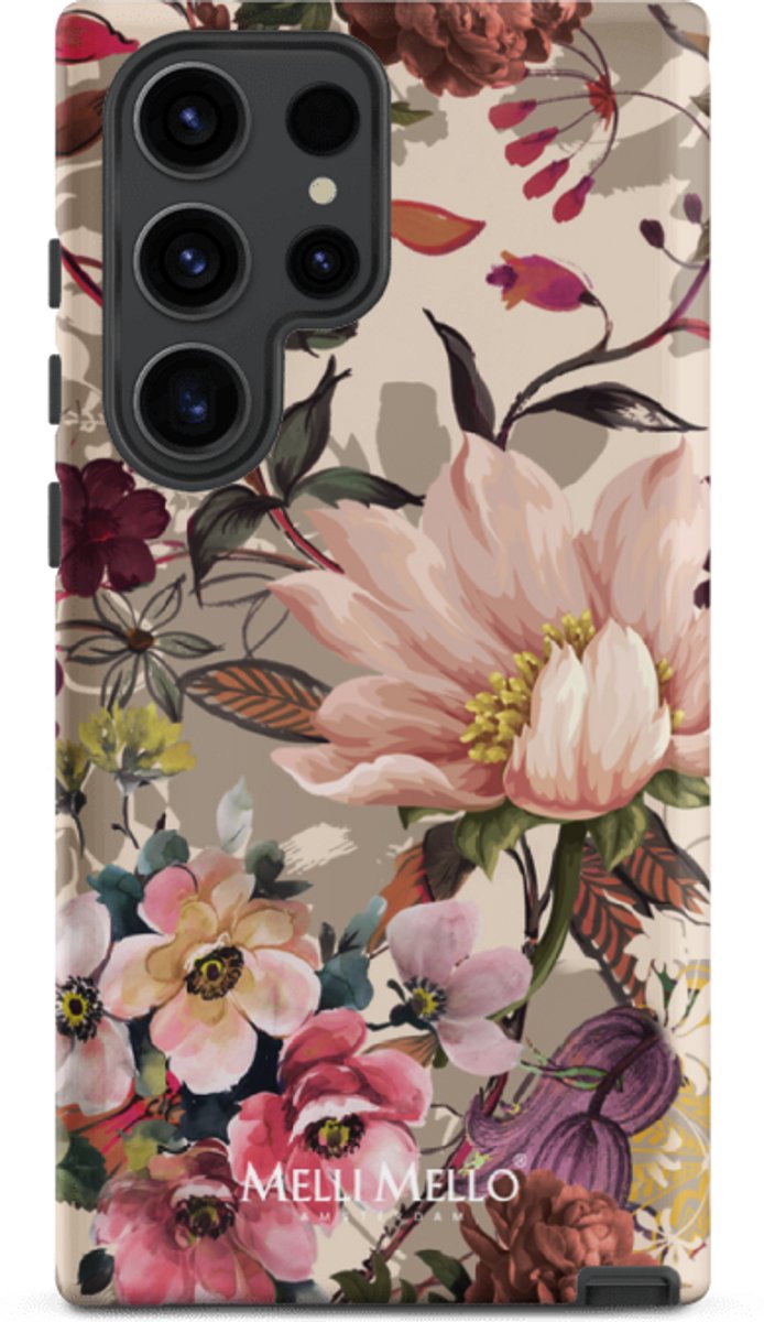 Melli Mello Telefoonhoesje Vintage Palm (Tough Case) - Samsung Galaxy S23 Ultra