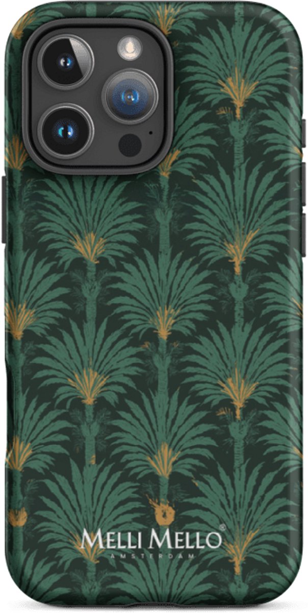 Melli Mello Telefoonhoesje Emerald Grove (Tough Case) - Apple iPhone 16 Pro Max