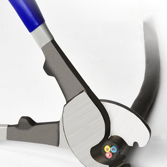 Kabelknipper voor het knippen en strippen van koperdraden - Elektrisch gereedschap met ergonomische handgreep van Merkloos	 — afbeelding 4