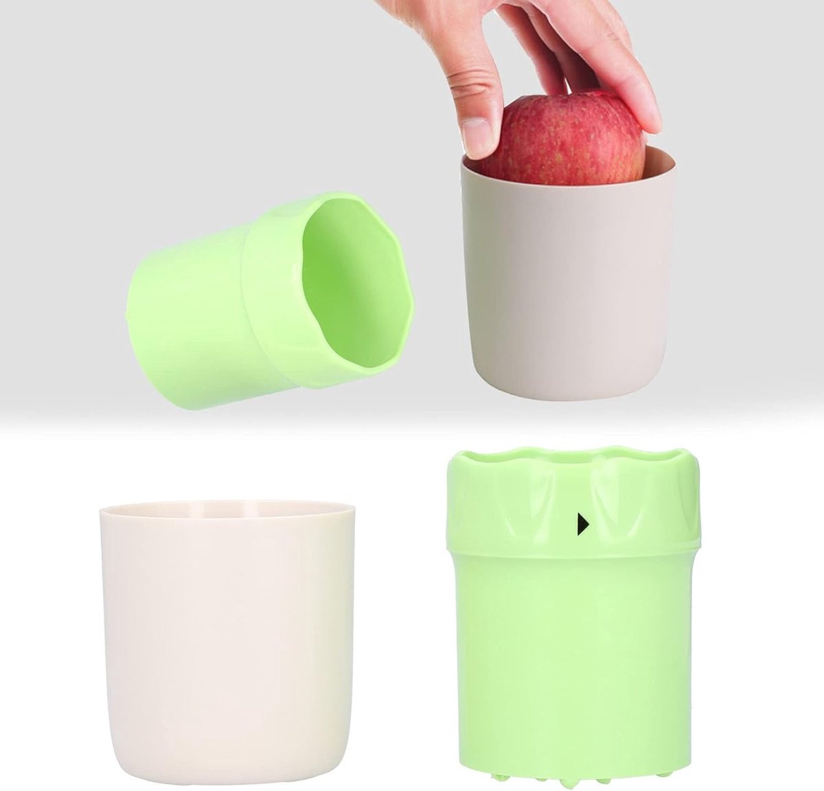 Handmatige Fruitrasp - Multifunctionele Keuken Gadget voor Appels, IJs en Smoothies