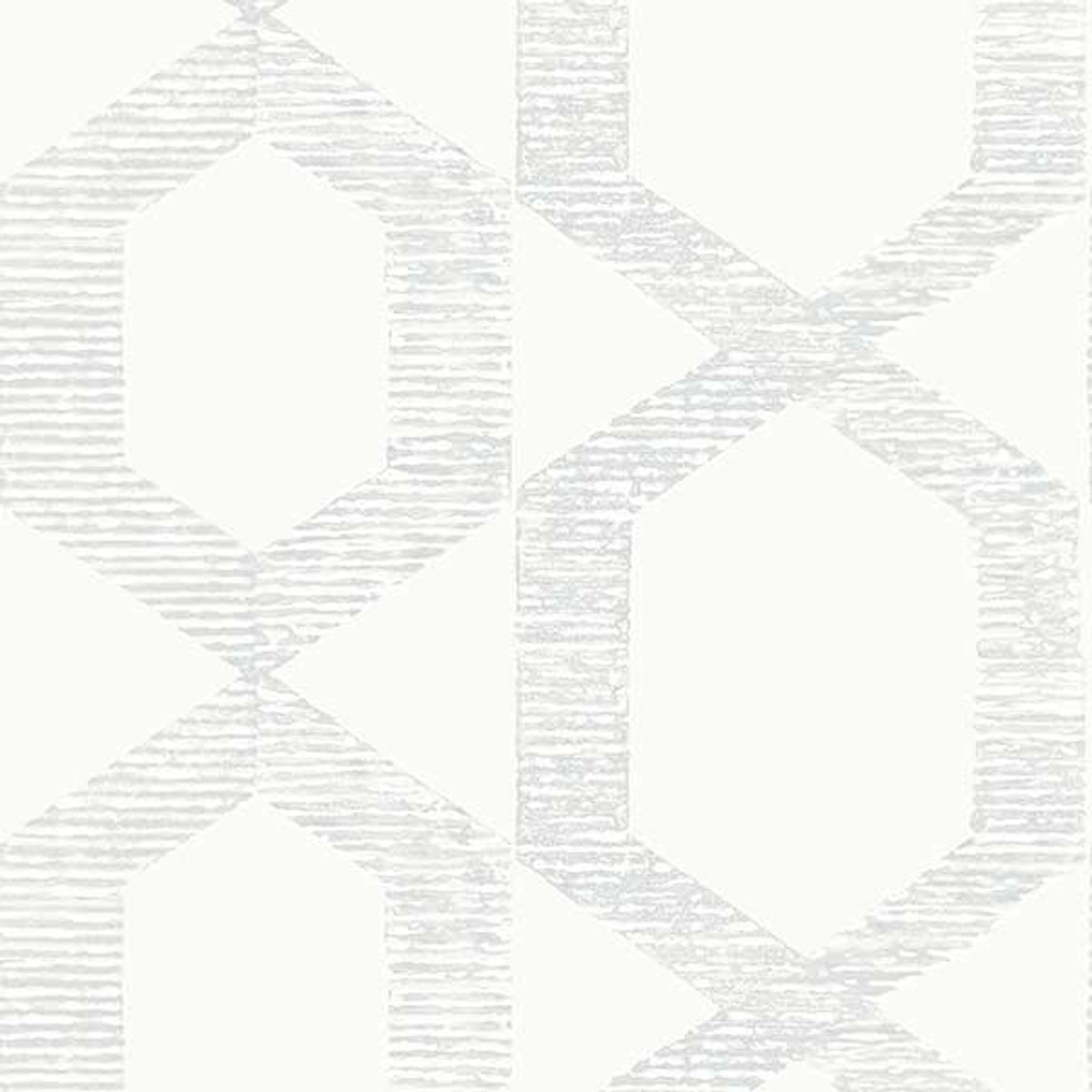 Flügger Fiona Vliesbehang 570632 - Six Senses - Infinity - Wit - 53cm x 10.05m