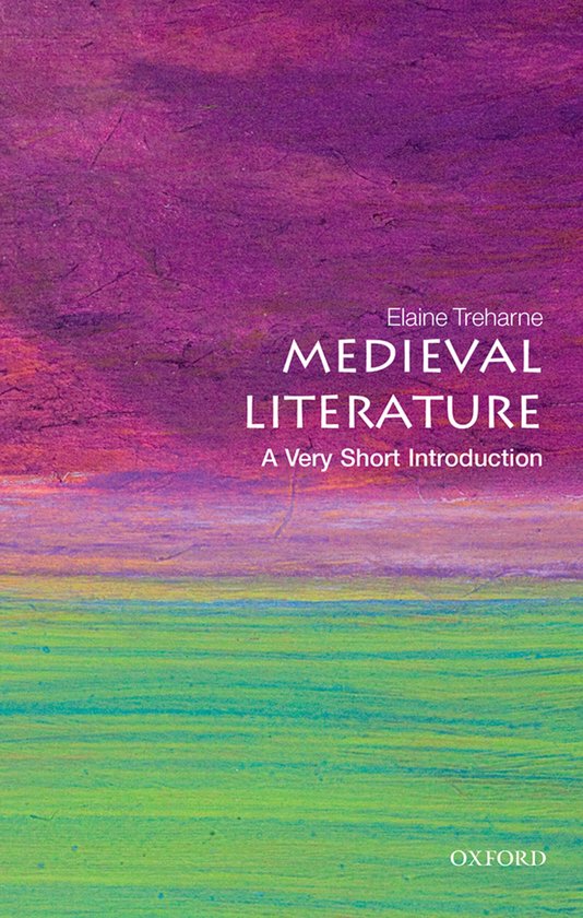 Medieval Literature Very Short Intro - cover