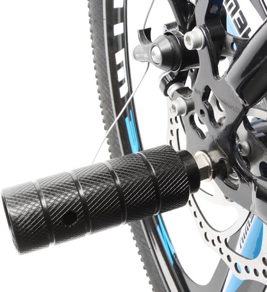 Bicycle Spiders - BMX Stunt Pegs - Bicycle Spins - Axle Rear Foot Rest Supports - Geschikt voor montage op voor- of achteras van een fiets - Voor racefietsen en mountainbikes - 2 van Bicycle — afbeelding 5