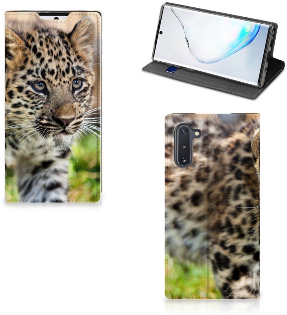 Samsung Galaxy Note 10 Hoesje maken Baby Luipaard