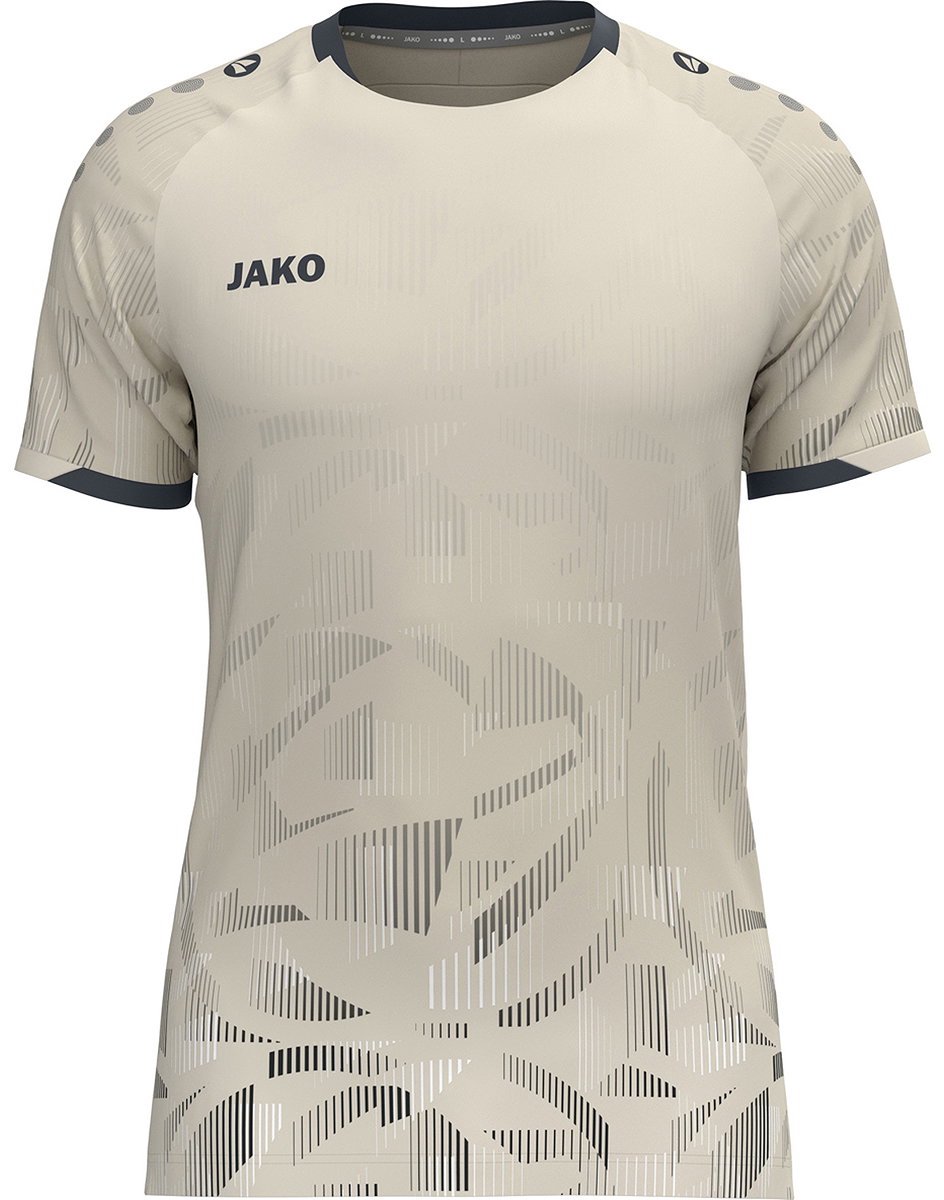Jako Sonic Shirt Korte Mouw Kinderen - Off White / Zwart / Wit | Maat: 128