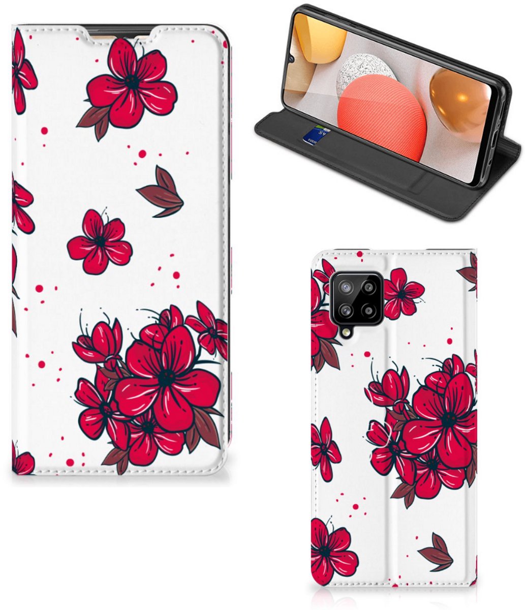 Samsung Galaxy A42 Smart Cover Blossom Red