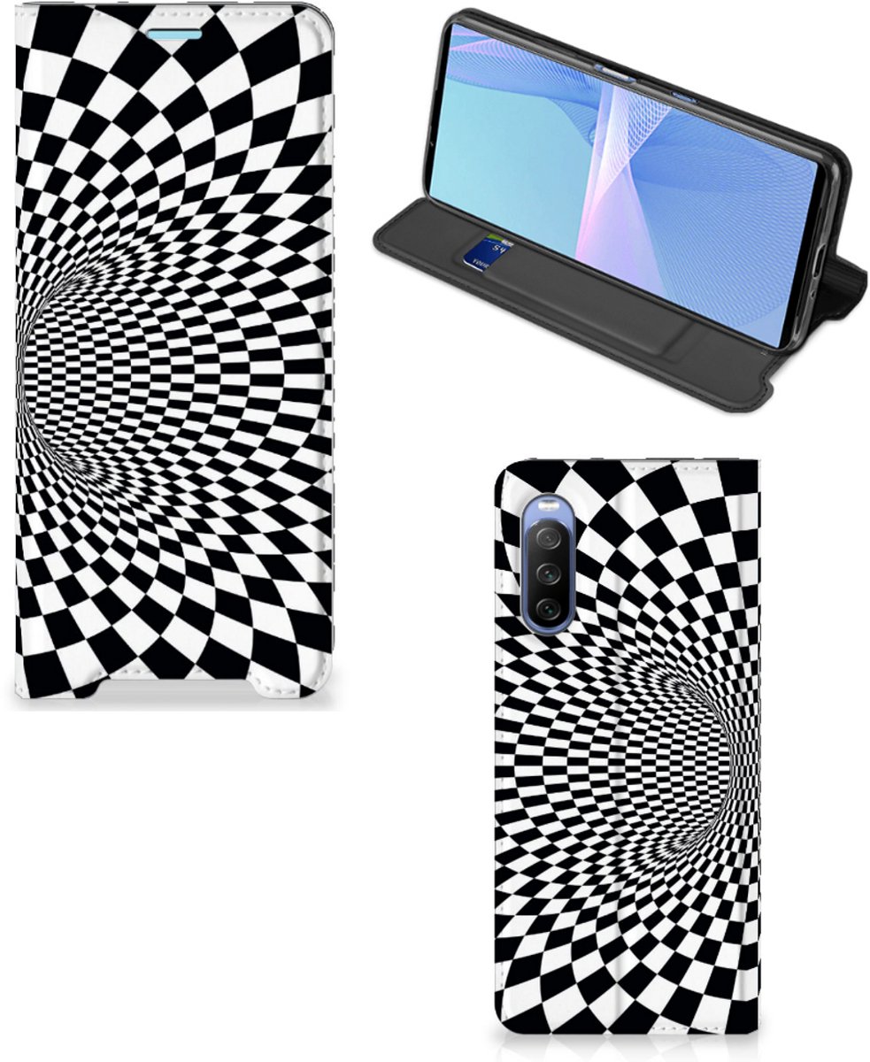 Standcase Hoesje voor Sony Xperia 10 III Stand Case Illusie