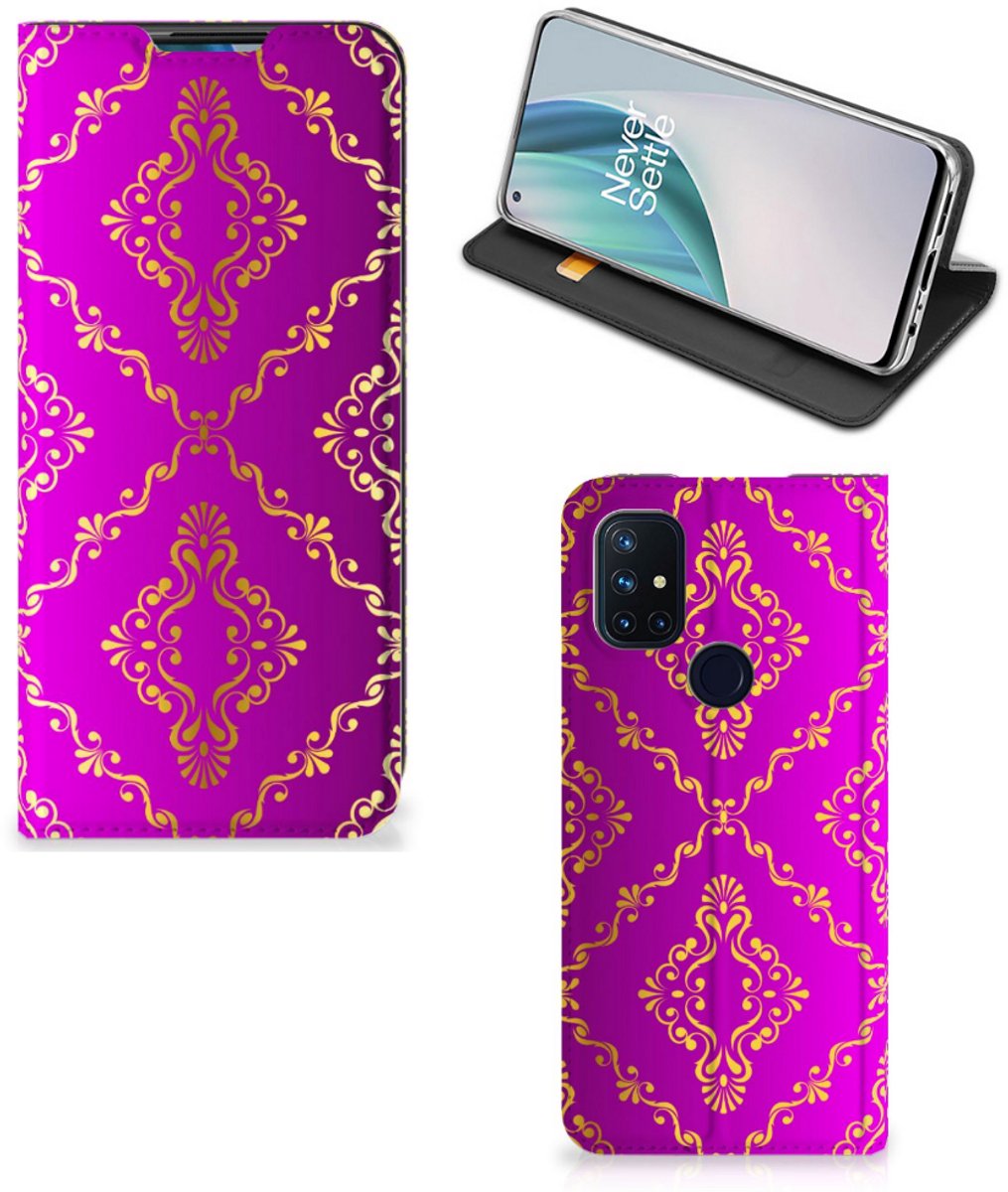 Telefoon Hoesje OnePlus Nord N10 5G Barok Roze