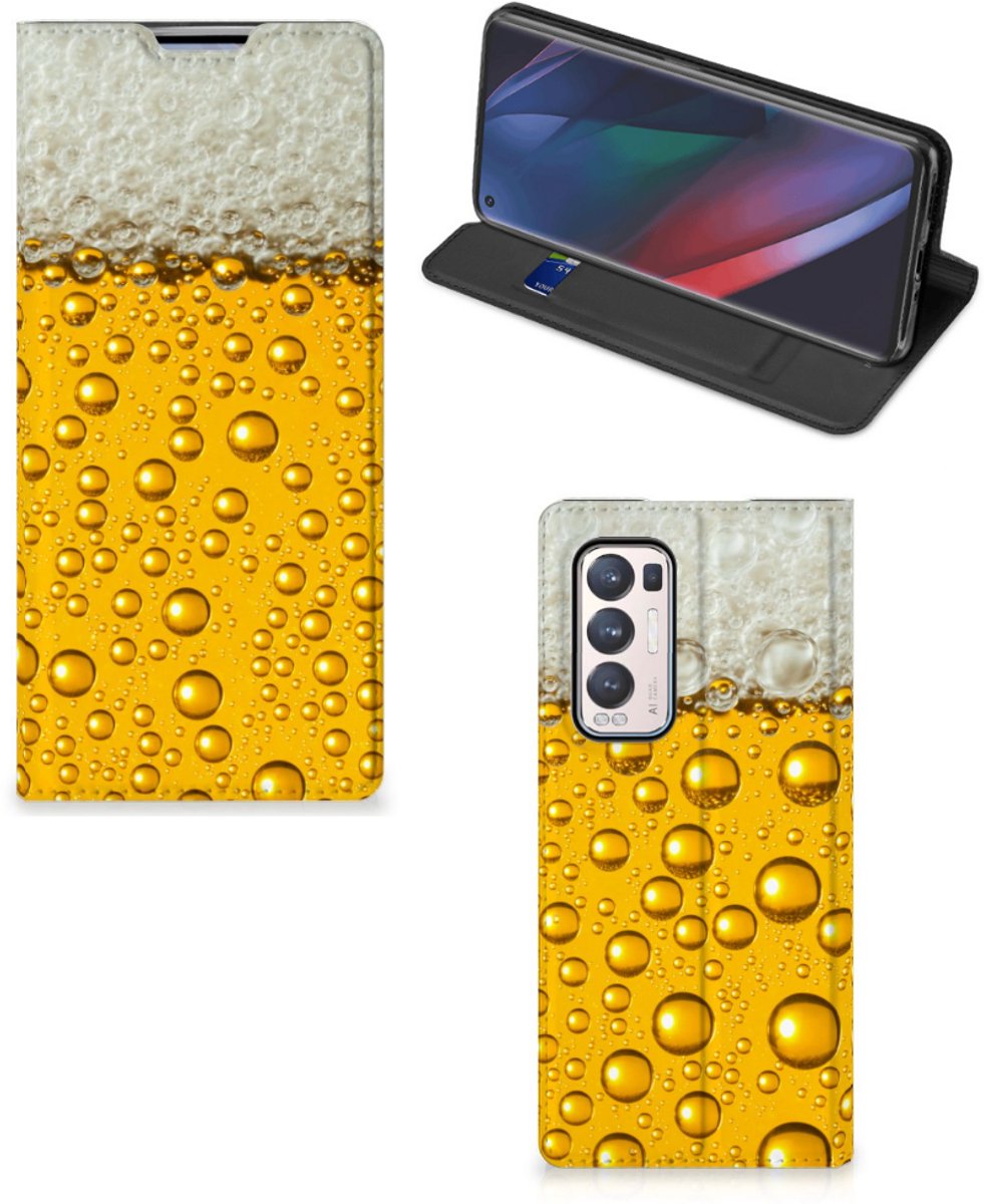 OPPO Find X3 Neo Flip Style Cover Bier