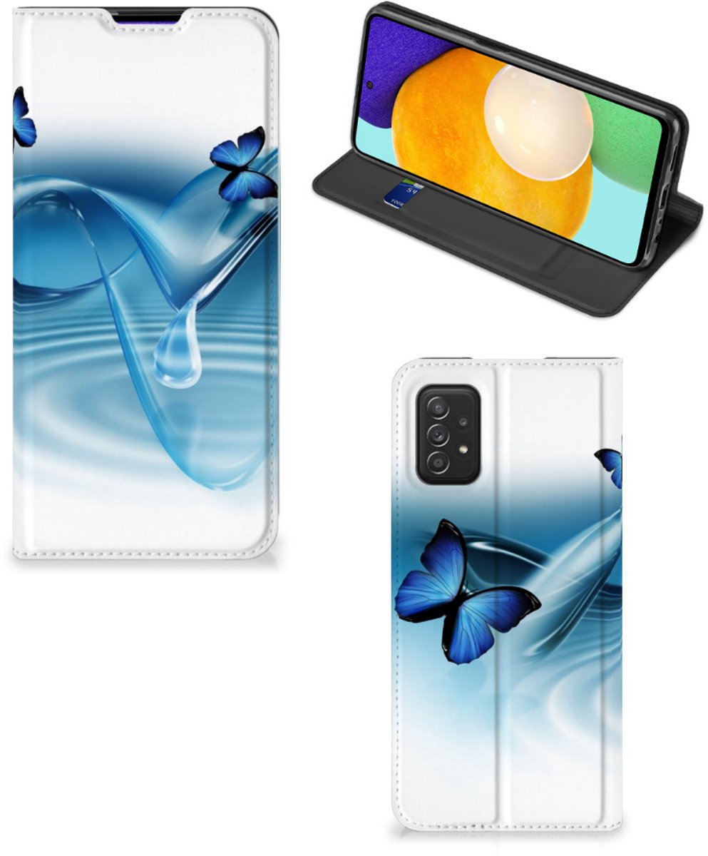 Standcase Hoesje voor Samsung Galaxy A03s Hoesje maken Vlinders