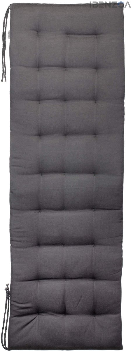 Ibenzoa Bankkussen - 27 knopen - 120 x 40 cm - Katoen/Polyester Crème;Lichtgrijs;Antraciet;Zwart;Blauw;Lichtgroen;Oranje;Beige