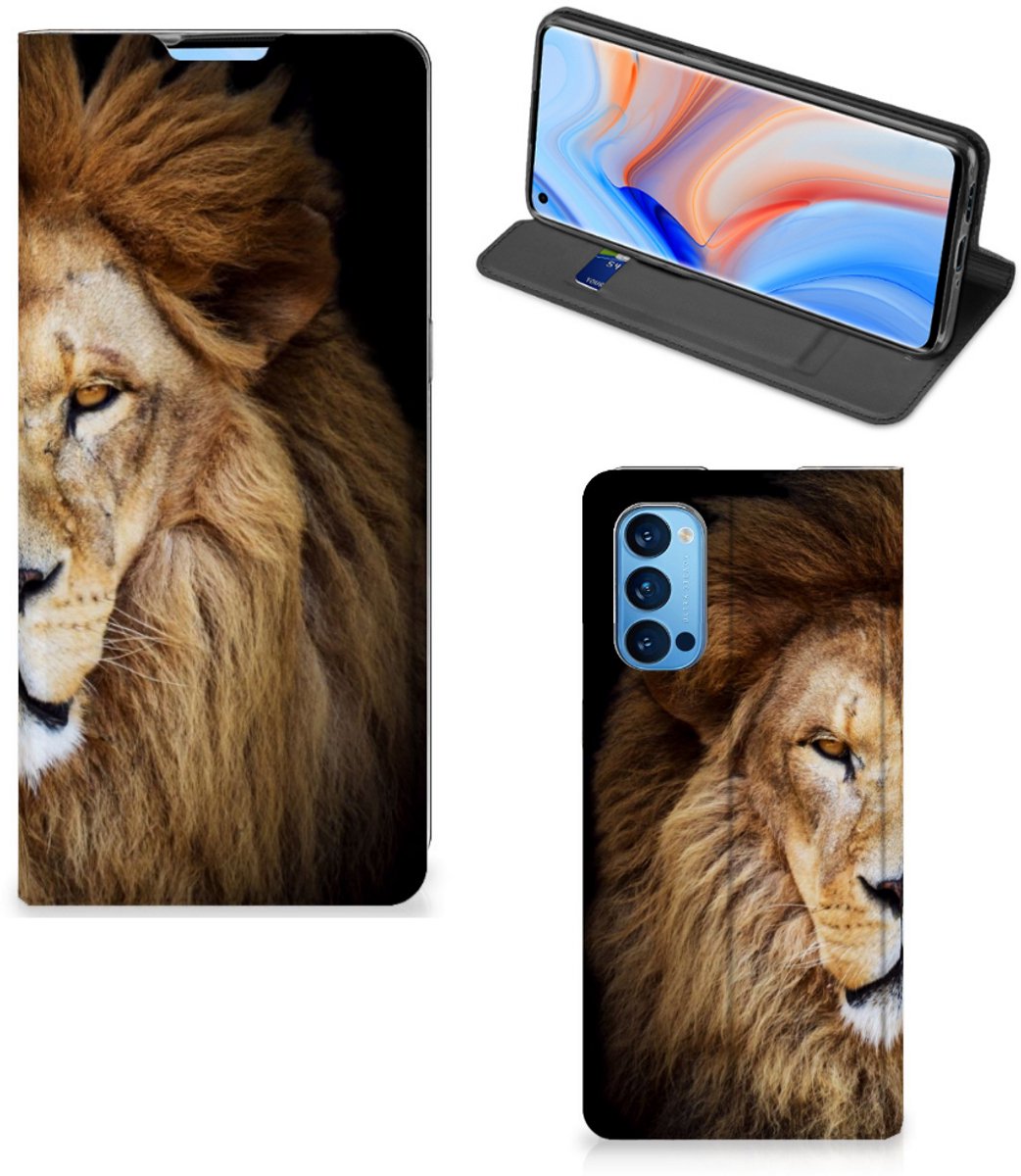 OPPO Reno4 Pro 5G Hoesje maken Leeuw