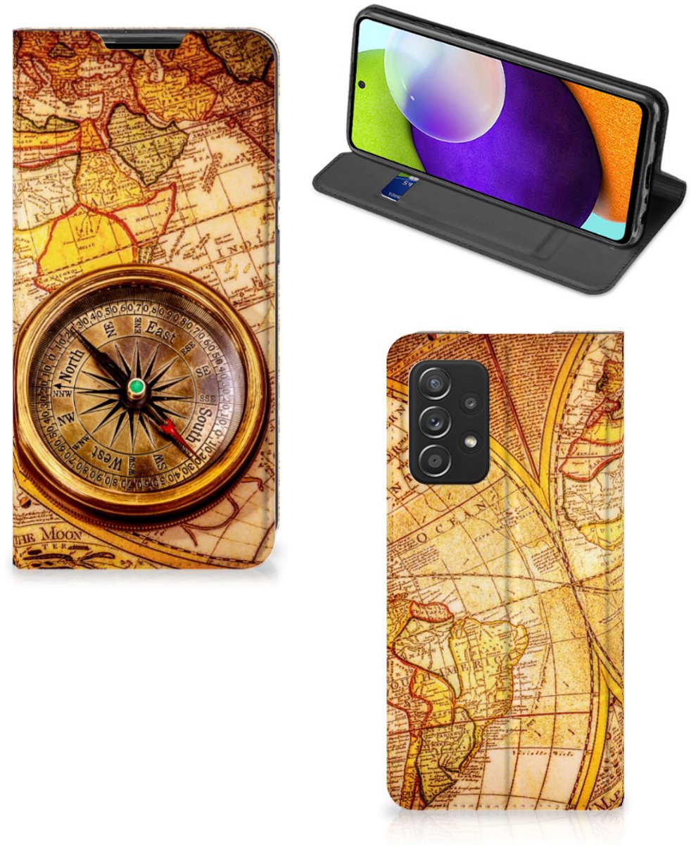 Samsung Galaxy A52 Book Cover Kompas