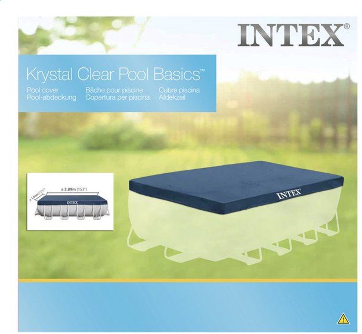 Intex Zwembad Afdekzeil - Rechthoekig 400 x 200 cm — afbeelding 9