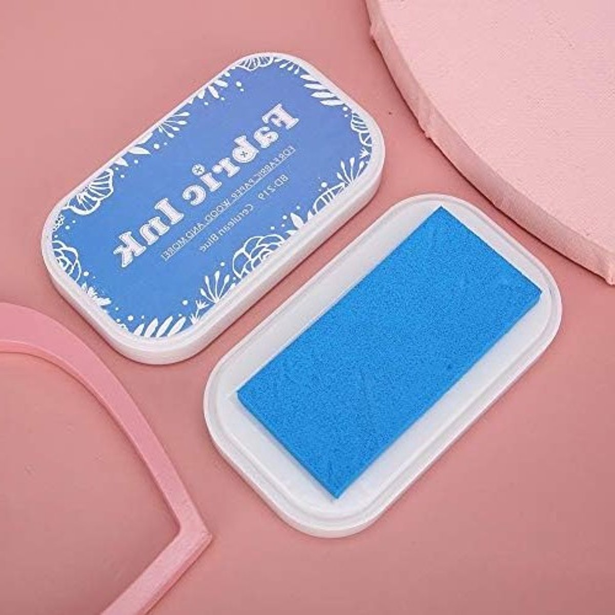 Kleurige inktkussens voor stempels, papier, scrapbooking en textiel - Blaze Blue inktpad