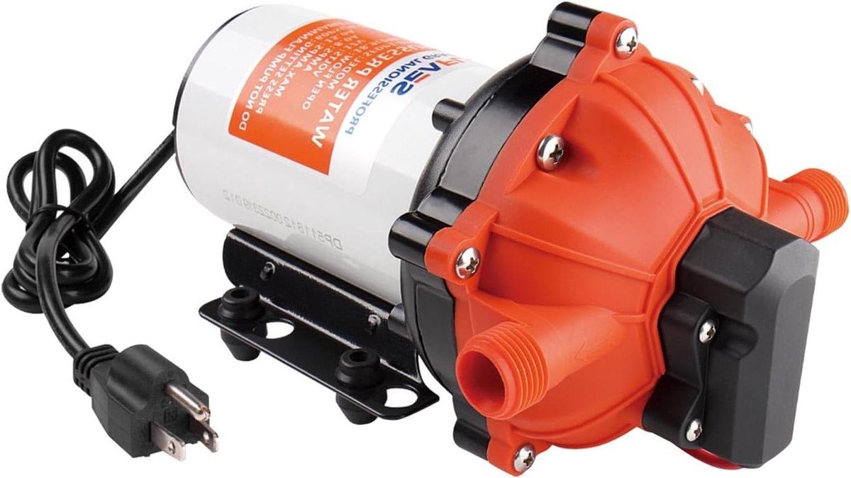 Waterpomp 220V - Drukpomp Membraanpomp - Watersysteem Creëren - Automatische Aan/Uit - 18.9 L/min - Niet gespecificeerd