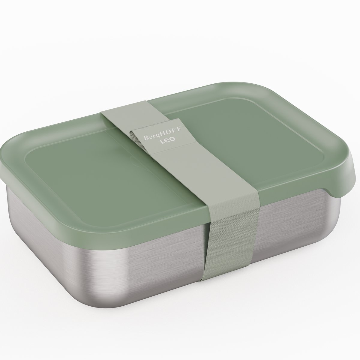 LEO Lunchbox 21,50 x 15,50 x 6,30 cm - Metaal -