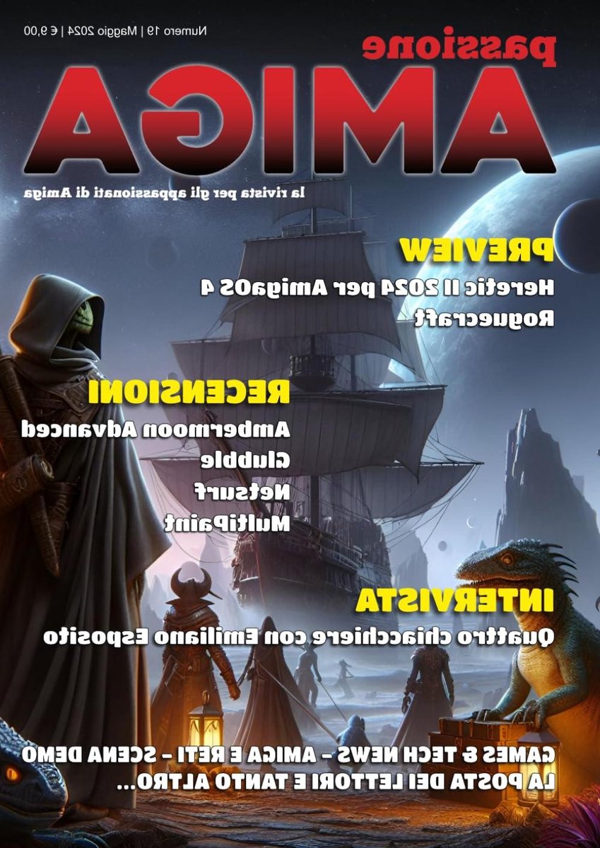 Magazine - Amiga - Computer hobby - Italian Edition - A4 - Full color