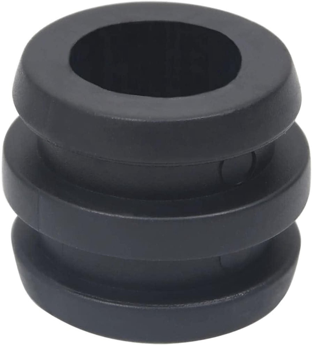 Tafelvoetbal Eindkappen - Reserve doppen - Tafelvoetbal Reparatie - 16 Stuks Set - 15.9/16 mm - Zwart