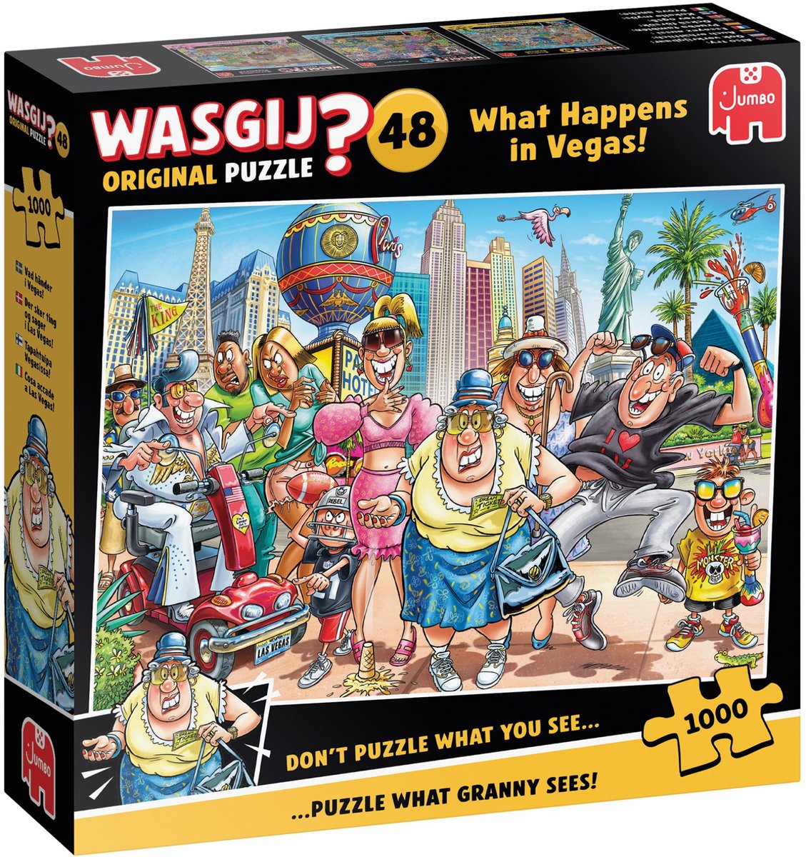 Wasgij Original 48 What Happens in Vegas! - Puzzel 1000 stukjes volwassenen - Legpuzzels — afbeelding 6