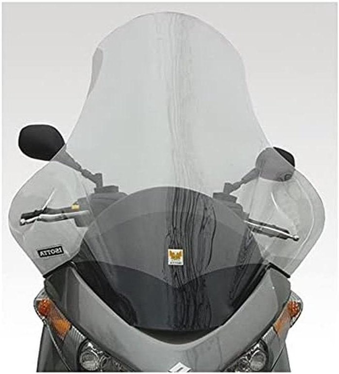 Voorruit Motorfiets - Windscherm Deflector - Bescherming Tegen Wind - Aansluitingen SC2423 - 65 x 65 cm - Transparant