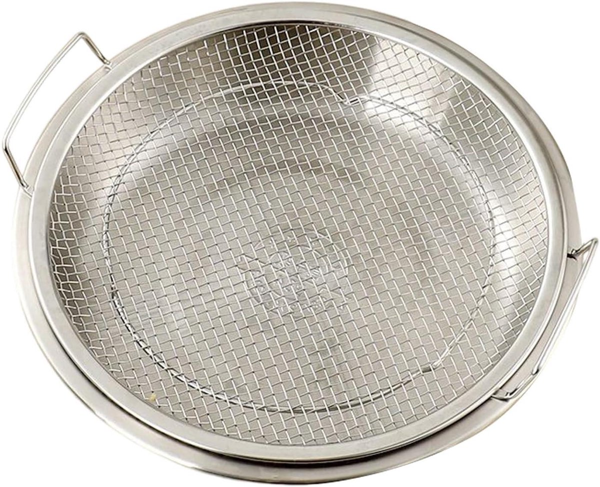 Stoommand Keuken - Stoominzet Pot - Gezond Koken - Antislip Handgreep - 24 cm - Zilverkleurig