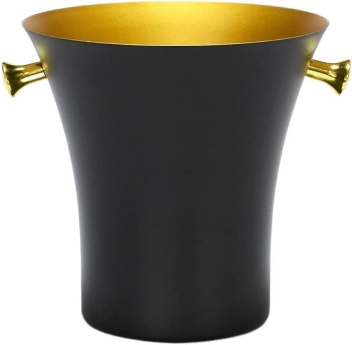 IJs emmer - Drankkoeler Cooler - Drank koelen - Roestvrij staal - 5 liter - Zwart