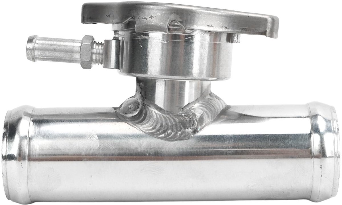 aladdien - Vulhals Radiateurslang - Efficiënt Koelvloeistofsysteem - Aluminium - 1 1/4 Inch - Duurzaam en Roestbestendig - Geschikt voor Hoge Temper..