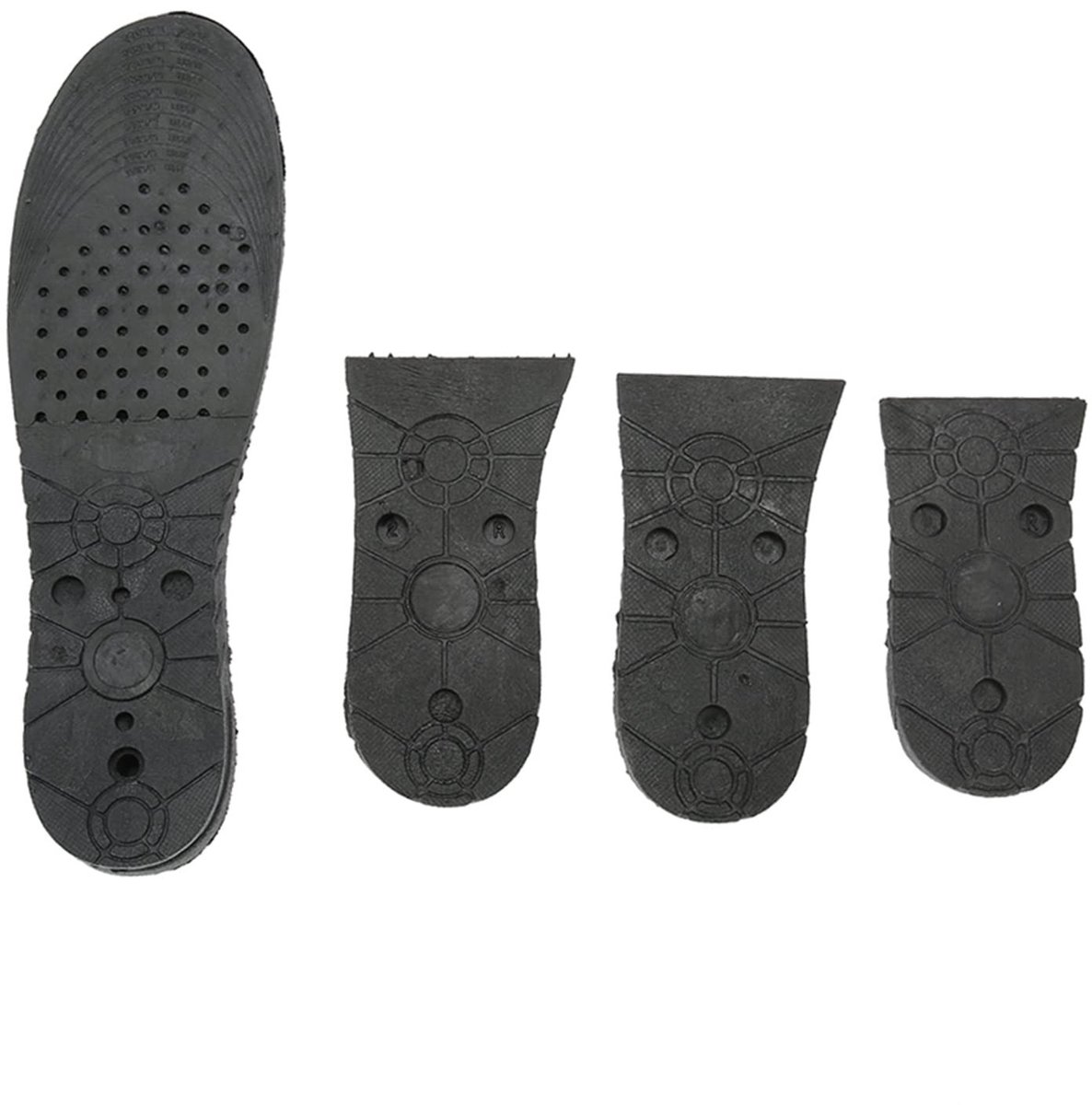 aladdien - Inlegzolen - Verhoogde inlegzolen - Comfort en ondersteuning - Zwart - Uniseks - Perfect voor elke schoen - Hoogte instelbaar