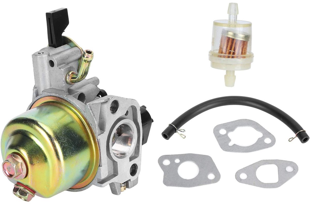 aladdien - Carburateur Set - Brandstofleidingen - Duurzaam - Geschikt voor Honda - Inclusief Pakking en Brandstoffilter - Voor Grasmaaiers