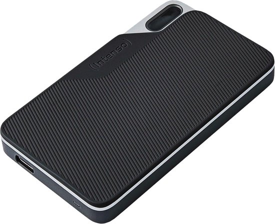 Externe SSD - Draagbare Opslag - Bestanden Overzetten - Robuust Rubberoppervlak - 500 GB - Zwart — afbeelding 2