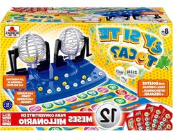 Raak het spel - Tienerspel - Geld verdienen - Ruil en win - 46 cm breed - Blauw Geel