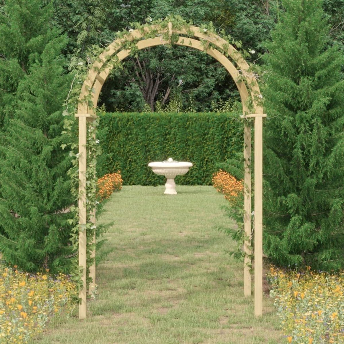 Rozenboog Hout - Tuinboog - Pergola Hout