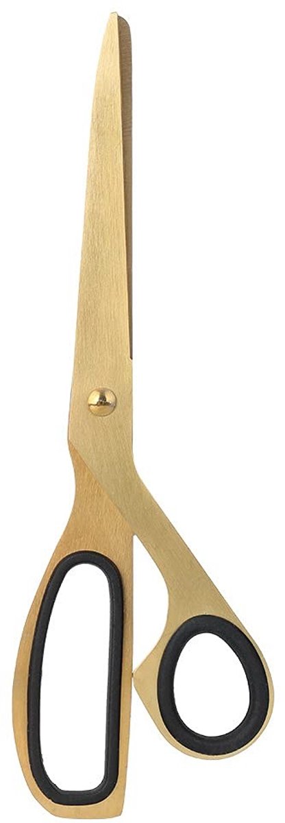 aladdien - Gouden roestvrijstalen schaar - Lichtgewicht en elegant - Kantoor en huisdecoratie - Unieke vorm en design - Perfect voor elke knipklus -...