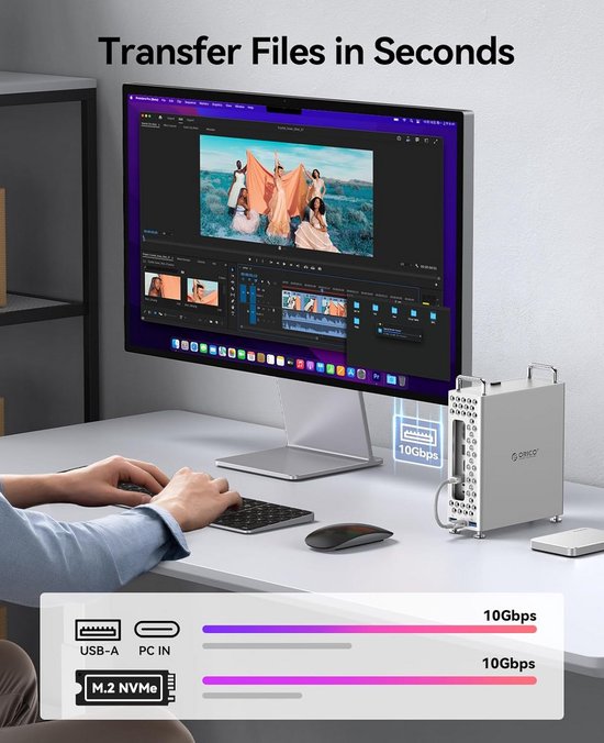2TB Externe Mini SSD en Standaard — afbeelding 2