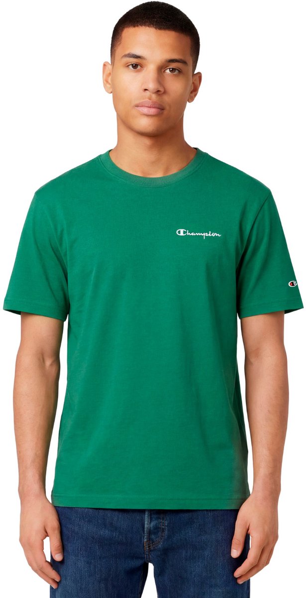 Champion T-shirt Heren SS Tee Groen