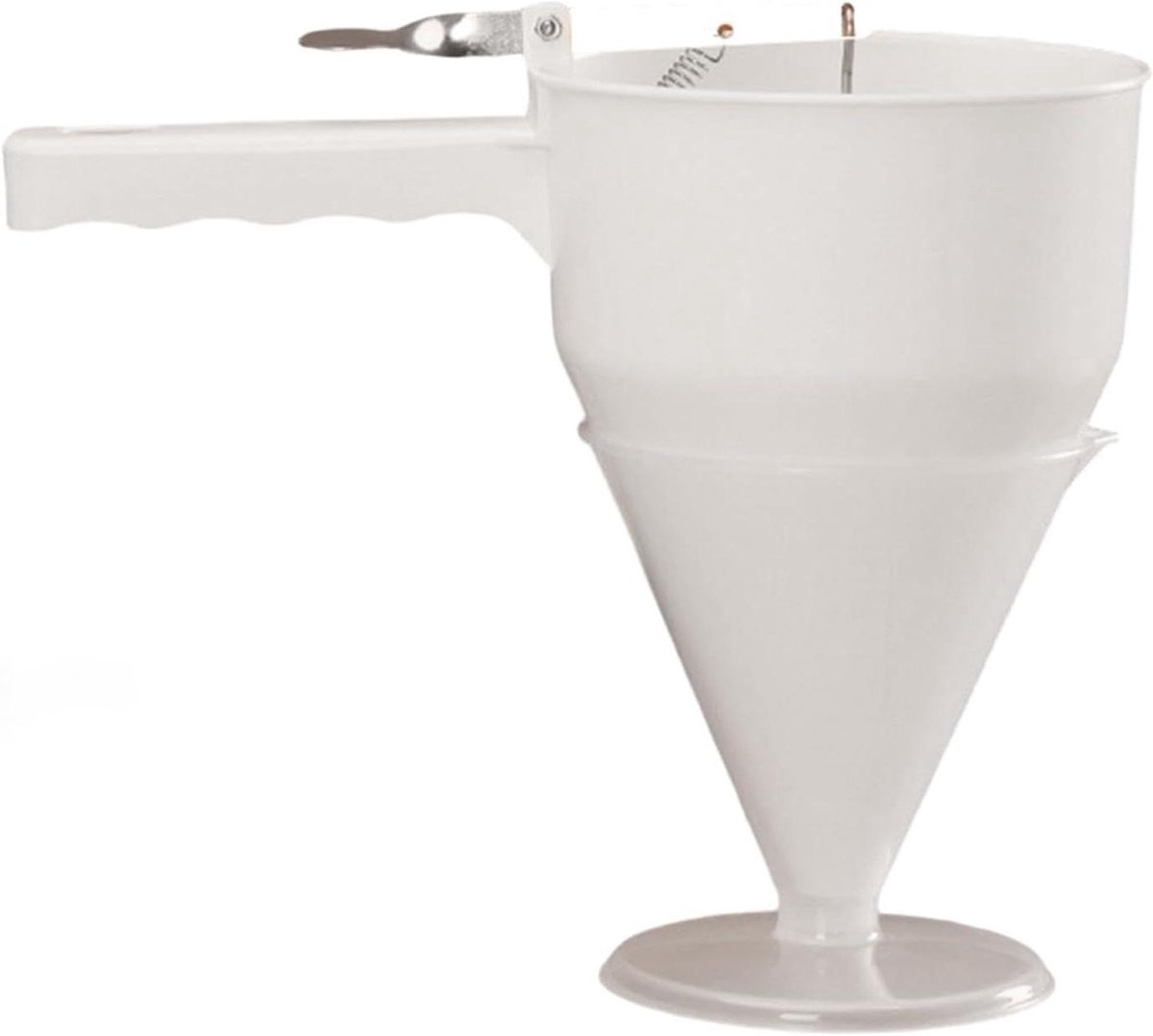 Beslag Dispenser - Muffin Trechter - Bakken Maken - Gecontroleerd Gieten - 1200 ml - Wit