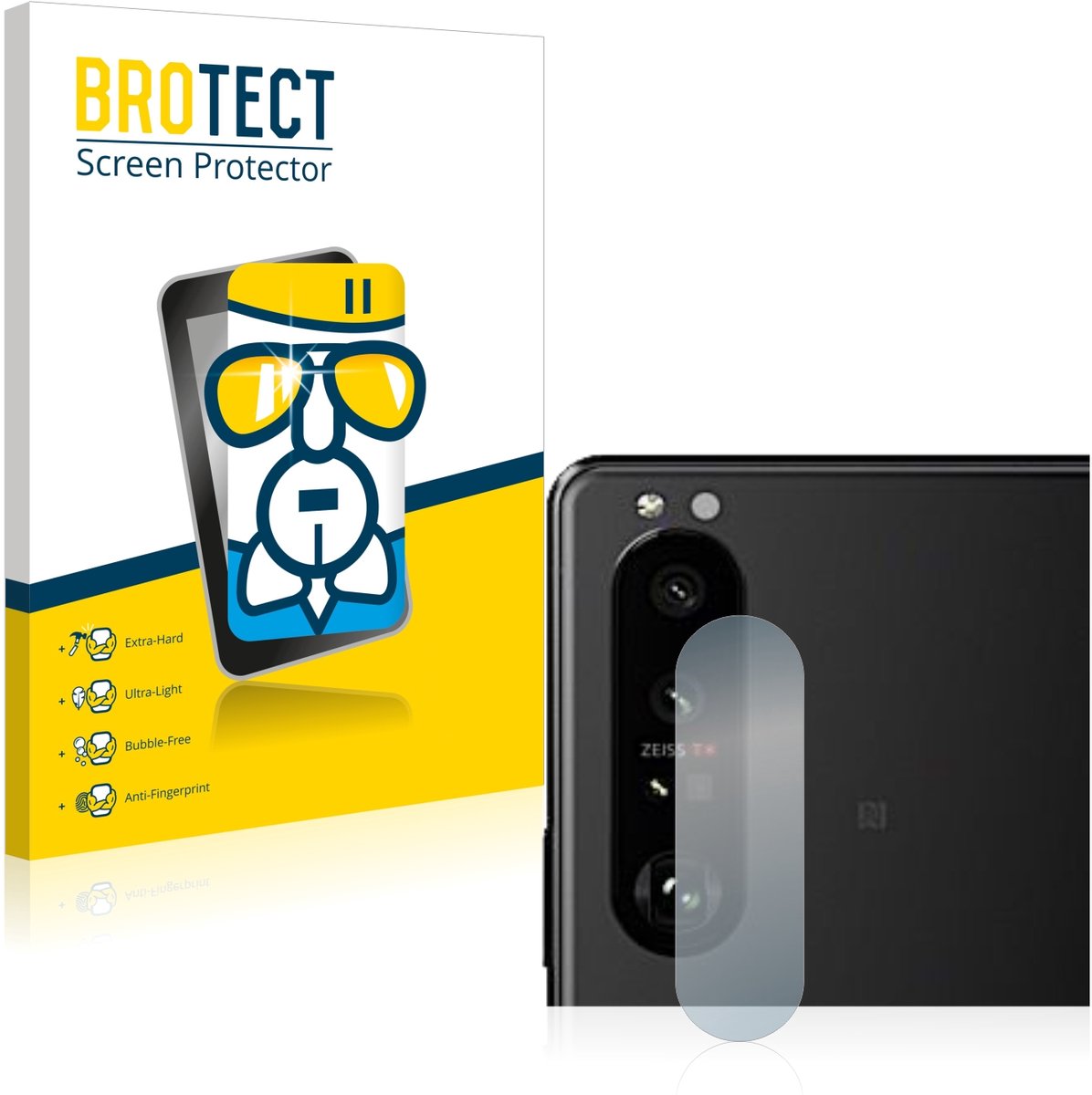 Screenprotector voor Sony Xperia 5 III (ALLEEN Camera Lens) Beschermglas transparant