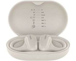 Belkin SoundForm ClearFit – Draadloze Open-Ear Sportoortjes - Zand