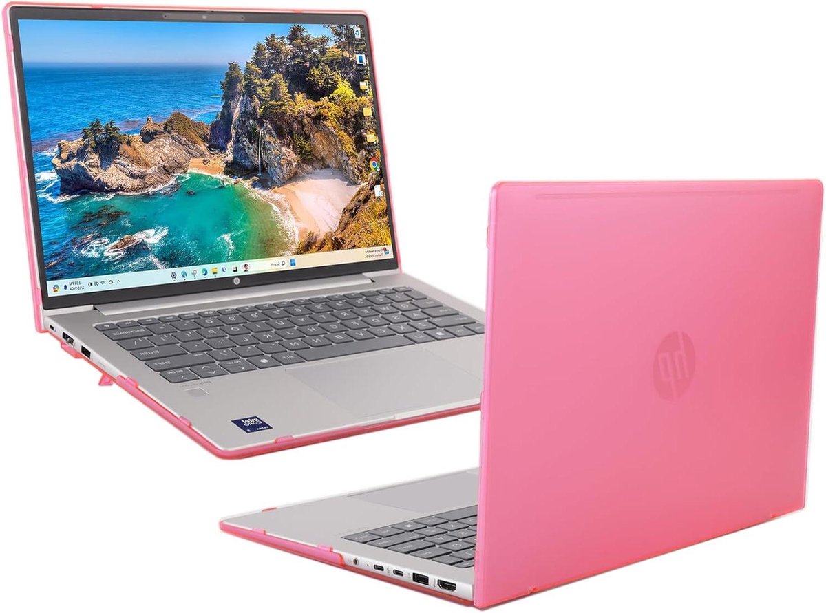 Laptop Hoes - Beschermhoes Notebook - Dagelijks Gebruik - Model Specifiek - 14 inch - Roze