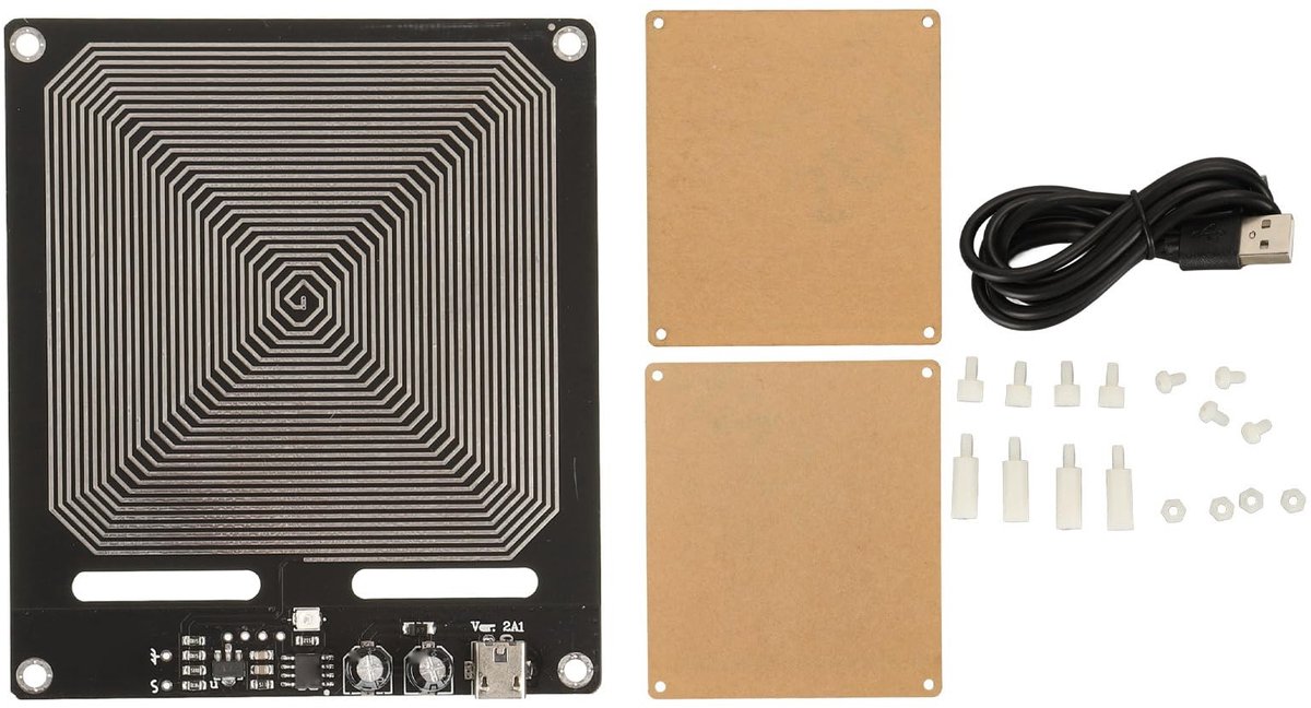 ONF3 - 7.83Hz Generator - Pulsgenerator - Verbeterde gezondheid - Compact formaat - Resonantie Generator - Voor slaapkamer en kantoor - 5V 0.5A