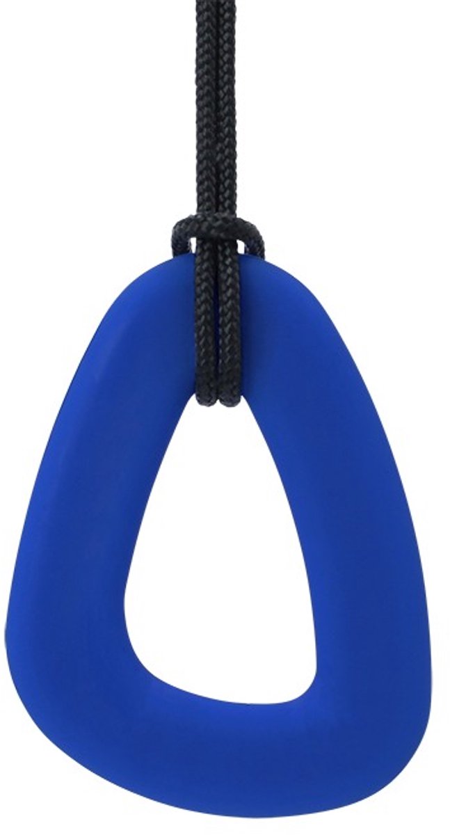 ARK Therapeutic kauwketting speelgoed donkerblauw kunststof.